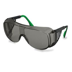 UVEX Gafas De Soldadura 9161 grey infradur shade 1.7 Unisex Unica,Negro/Verde