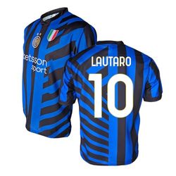 Inter Officiell replika hemtröja 2024–2025, unisex, svart, blå, S