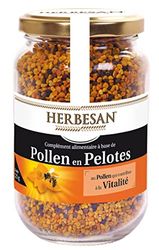 HERBESAN®- POLLEN EN PELOTE - Fortifiant - Vitalité - Conditionné en France - Pot de 225g