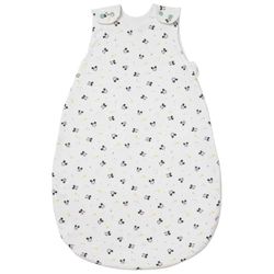 Babycalin - Slaapzak 0-6 maanden geboorte 65 cm Mickey Good Morning Disney baby - lichte slaapzak van katoen gevoerd met drukknoopsluiting en ritssluiting aan de zijkant - TOG 0 5 slaapzak perfect