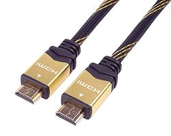 PremiumCord HDMI 2.0 High Speed ​​ Ethernet HQ-kabel, vergulde aansluitingen 5 m