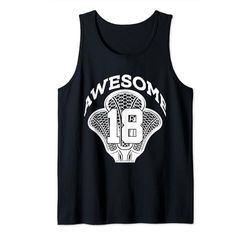 18 ANNI OF BEING AWESOME LACROSSE 18 COMPLEANNO Canotta
