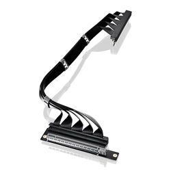 Thermaltake PCI-E 4.0 | Dual 90 graden riser kabel | 400 mm