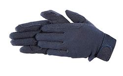 PFIFF 011318 Luvas de algodão, unissexo, luvas de equitação, mulher, cor azul, tamanho S