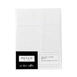 Meyco 413000 Wieglaken bies, 75x100 cm, Wit