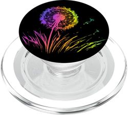 Dientes De León Arcoíris Flores Silvestres Dientes De León PopSockets PopGrip para MagSafe