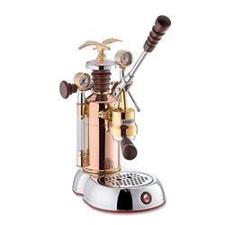 La Pavoni LPLESE01EU, Macchina espresso Esperto Edotto, Cuivre/chrome/or