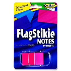 Premier Stationery W2155722 43 x 24 mm Stik-ie Notes Pop Up Flag Stikie Notes (Pak van 12)