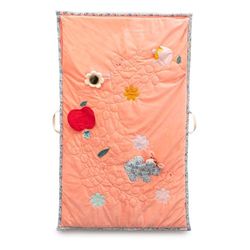 Lilliputiens – Tapis d’éveil - Sac de Couchage - Tapis 2 en 1 Stella Le Faon pour bébé – Tapis de Jeu sensoriel et Sac de Couchage Douillet – Activités interactives, étoiles phosphorescentes – 83462