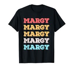 Simpatico regalo personalizzato Margy Nome personalizzato Maglietta