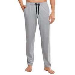 Schiesser heren Pyjamabroek Mix & Relax Hose Lang",grijs (melange) 203)FALSE