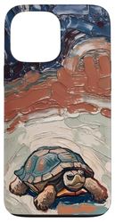 Turtle Art Aesthetic Animal Case for iPhone 13 Pro Max
