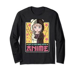 Kawaii Anime Merch per ragazze - Cute Otaku Japanese Anime Maglia a Manica