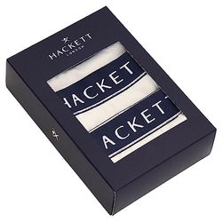 Hackett London Core TK 3P Bermuda, Bianco (White), S Uomo