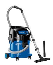 Nilfisk ATTIX 30-01 107413590 Nat-/droogzuiger (industriële stofzuiger, compact formaat, reservoir 30 l, kabellengte 7,5 m, luchthoeveelheid 3700 l/min), blauw