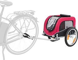 TRIXIE Pet Bike Trailer, Dog Bicycle Trailer, Foldable, Easy to Assemble