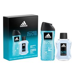 adidas Ice Dive Giftset including Eau de Toilette 100ml and Shower Gel 250ml