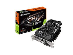 GIGABYTE GeForce GTX 1650 D6 WINDFORCE OC 4G (rev. 2.0) grafische kaart, 172 mm compact formaat, 4 GB 128-bits GDDR6, GV-N1656WF2OC-4GD REV2.0 videokaart