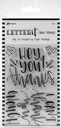 RANGER INDUSTRIES Clear Stamps 4"X6" Hey, One Size