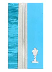 Pracht Creatives Hobby 7073-20895 Decorazioni Mix Turchese/Argento, 3 mezzi Fogli Circa 20 x 5 x 0,05 cm, Strisce di Cera per Modellare e Decorare Candele, Turquoise-Tone Silver, 200 x 100 x 0,5 mm