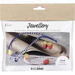 Mini Craft Kit Jewellery, royal blue, 1 pack