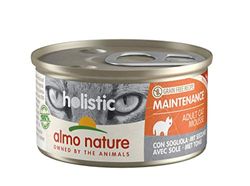 Almo Nature Almo Nature Holistic Maintenance- Cibo Umido per Gatti Adulti con Sogliola - 2.4 kg