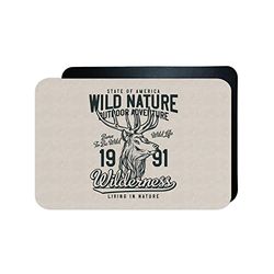 Bonamaison, Tapis de Souris rectangulaire imprimé numérique pour Gamer, Tapis de Souris de Jeu, Tapis antidérapant, pour Le Bureau, la Maison, Les Jeux Simples, Taille S, 45 x 30 cm