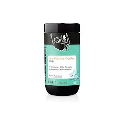 Real Natura - Maschera senza sale Pro-plastica per capelli - Riparazione e nutrizione intensa - Idratazione e lucentezza - Ecologico - 1000 gr