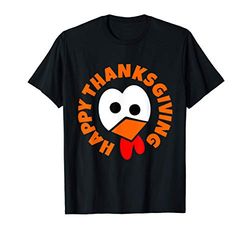 Happy Thanksgiving Turkey Viso / La Festa del Ringraziamento Maglietta