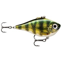 Rapala - Esca da Pesca Artificiale Spinning Rippin’ Rap - Esca di Simulazione per Acqua Dolce Snella e Senza Labbro - Profondità di Nuoto Variabile - 5cm/9g - Prodotta in Estonia - Live Perch