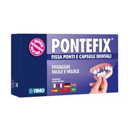 Pontefix Cemento Dentale Fissa Ponti, Capsule Dentali e Denti a Perno