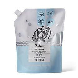 YOPE Gel doccia naturale Cocco e sale marino integratore 800 ml
