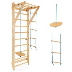 FANTASK Kinderen en volwassenen turntrainingsapparaten 38175SP-VC-turntrainingsapparaten, natuur, 80 x 60 x 220 cm (l x b x h)