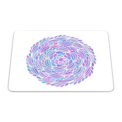 Bonamaison, Rectangle Pop Art Digital Printed Mouse Pad, Non-Slip Base, for Office and Home, Size: 22 x 18 cm