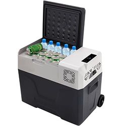 VEVOR 50 liter autokoelkast, compressorkoelbox, mini-koelkast, vakantie, isolatiebox, mini-koelkast, koelbox, auto en stopcontact