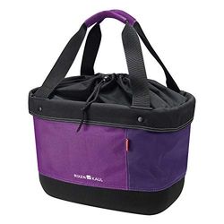 Rixen und Kaul Shopper, Borsa per Manubrio Bici Klickfix Alingo, Rosso (Brombeer), 38 x 26 x 24 cm