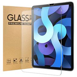 PAWHITS 2 Pack Screen Protector for iPad Air 5 Generation 2022 /iPad Air 4 Generation 2020, 10.9-Inch, iPad Pro 11-Inch 9H Hardness Tempered Glass Film Easy to Install Bubble Free Scratch Resistant