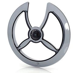 XLC 2502825100, Kettenschutzscheibe Unisex-Adulto, Grigio, 15 x 15 x 10 cm