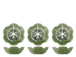 H&h set 3 ciotole verza cm22,5