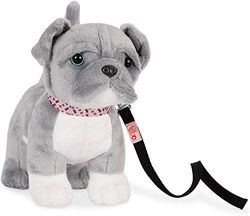 Our Generation BD37801Z - Pluche hond 15 cm - Pitbull