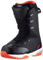 Nitro Snowboards Venture Pro STND '20 All Mountain Freeride Bottes de Snowboard pour Homme Noir/Rouge 25