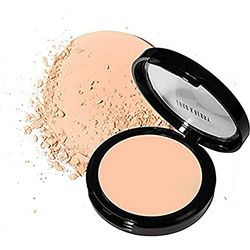 LORD & BERRY Pressed Powder Natural Coverage Matte Finish Makeup Foundation, Nutmeg