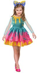 Ciao- L.O.L. Surprise! Mindy Splatters vestito costume abito travestimento originale bambina (Taglia 6-9 anni) con accessori