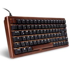 Sharkoon Skiller SGk50 S3 Wood, PBT, RGB Gaming Keyboard, 75% FR layout