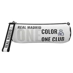 CYPBRANDS Real Madrid One Color One Club Pennenetui, Wit, Eén maat