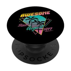 Awesome Since August 1977 PopSockets Adhesive PopGrip