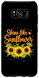 Galaxy S8+ Floral Mom Mothers Day Mama Sunflower Case