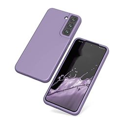 Samsung Galaxy S22 Plus Case, Soft and Soft Silicone Gel Bumper Case with Anti-Drop Protection for Cameras, Slim Shockproof Samsung Galaxy S22 Plus Case, Purple