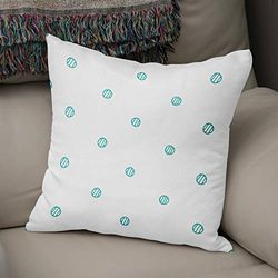 Bonamaison Decorative Cushion Cover, Polycotton, Teal, Standard