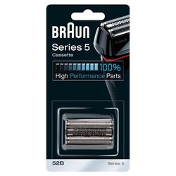 Braun 52B Noire, Tête De Rasoir De Rechange, Originale, Compatible Avec Les Rasoirs Series 5